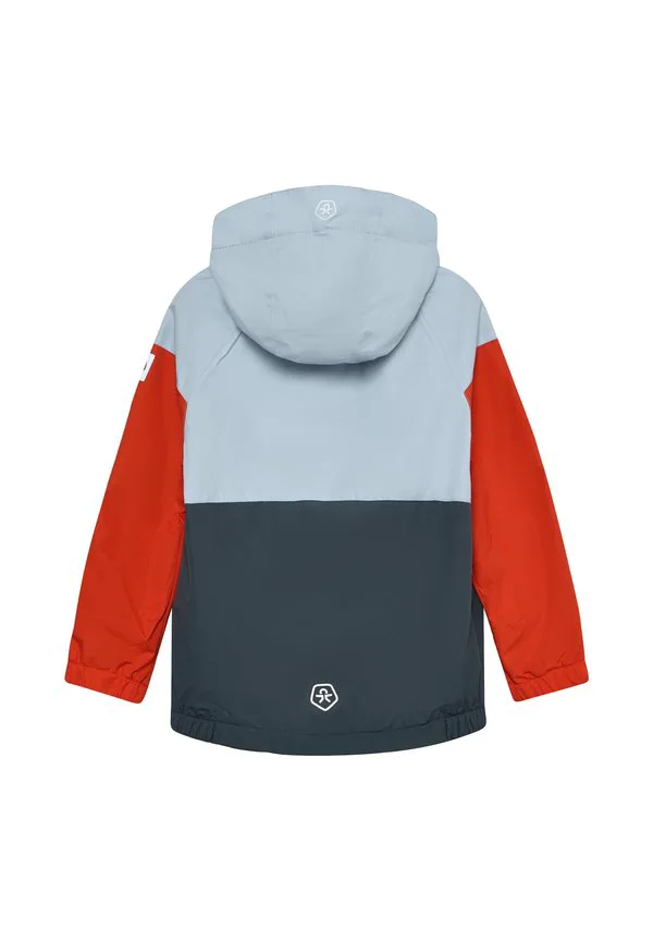Водонепроницаемая куртка block Color Kids, Cerulean — фото 2