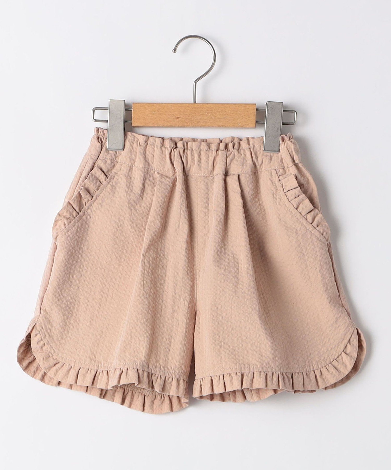Детские шорты SHIPS: 140-150 см / <Влагоотводящие> с оборками SHIPS KIDS, Pink Beige