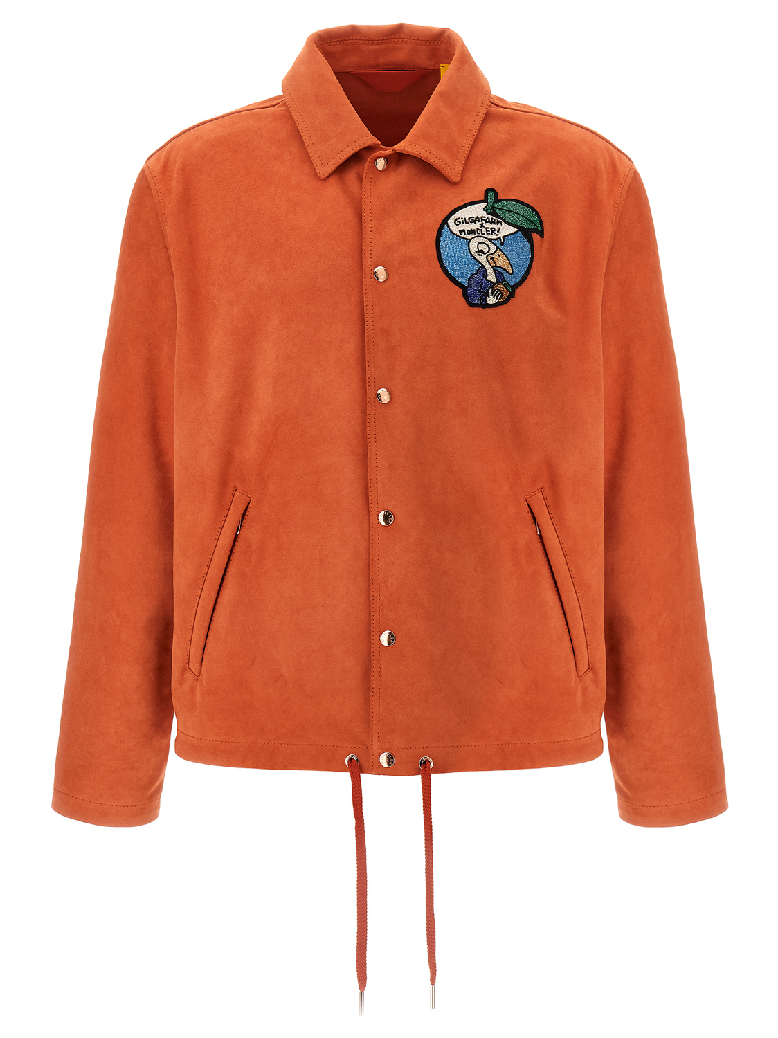 

Куртка Moncler x GilgaFarm 'Navel' от Дональда Гловера MONCLER GENIUS, оранжевый