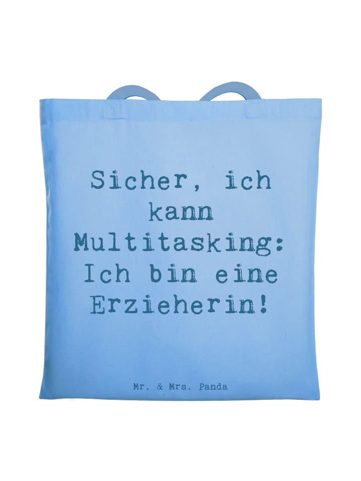 

Сумка через плечо с надписью Educator Multitasking mi... цвета небесно-голубой Mr. & Mrs. Panda