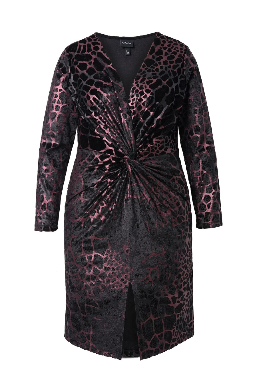 

Мини платье Ulla Popken, Aubergine/Mauve