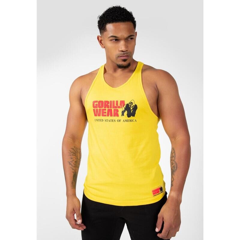 

Рубашка Muscle - Классическая - Желтая GORILLA WEAR, цвет gelb