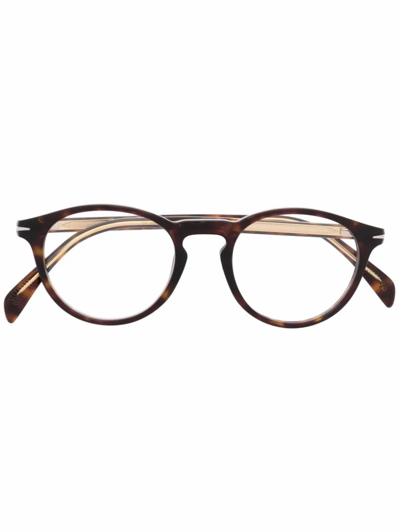 

Eyewear by David Beckham очки в круглой оправе, коричневый