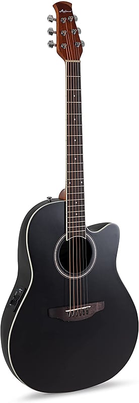 

Акустическая гитара Ovation Applause Mid-depth Acoustic-Electric Guitar - Satin Black