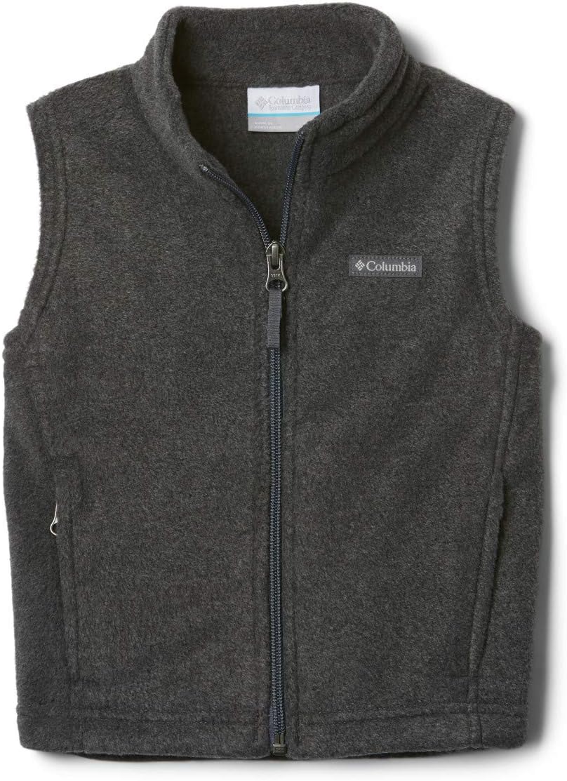 Жилет Columbia Boys Steens Mountain Fleece, Charcoal Heather — фото 3