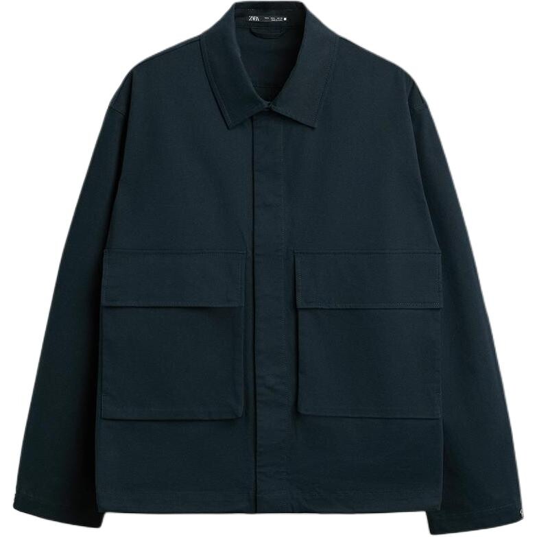 

Куртка мужская Морской Синий Zara