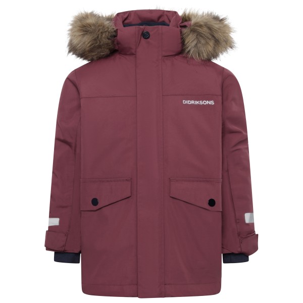

Детская парка Bjärven Parka 4 - зимняя куртка Didriksons, красный