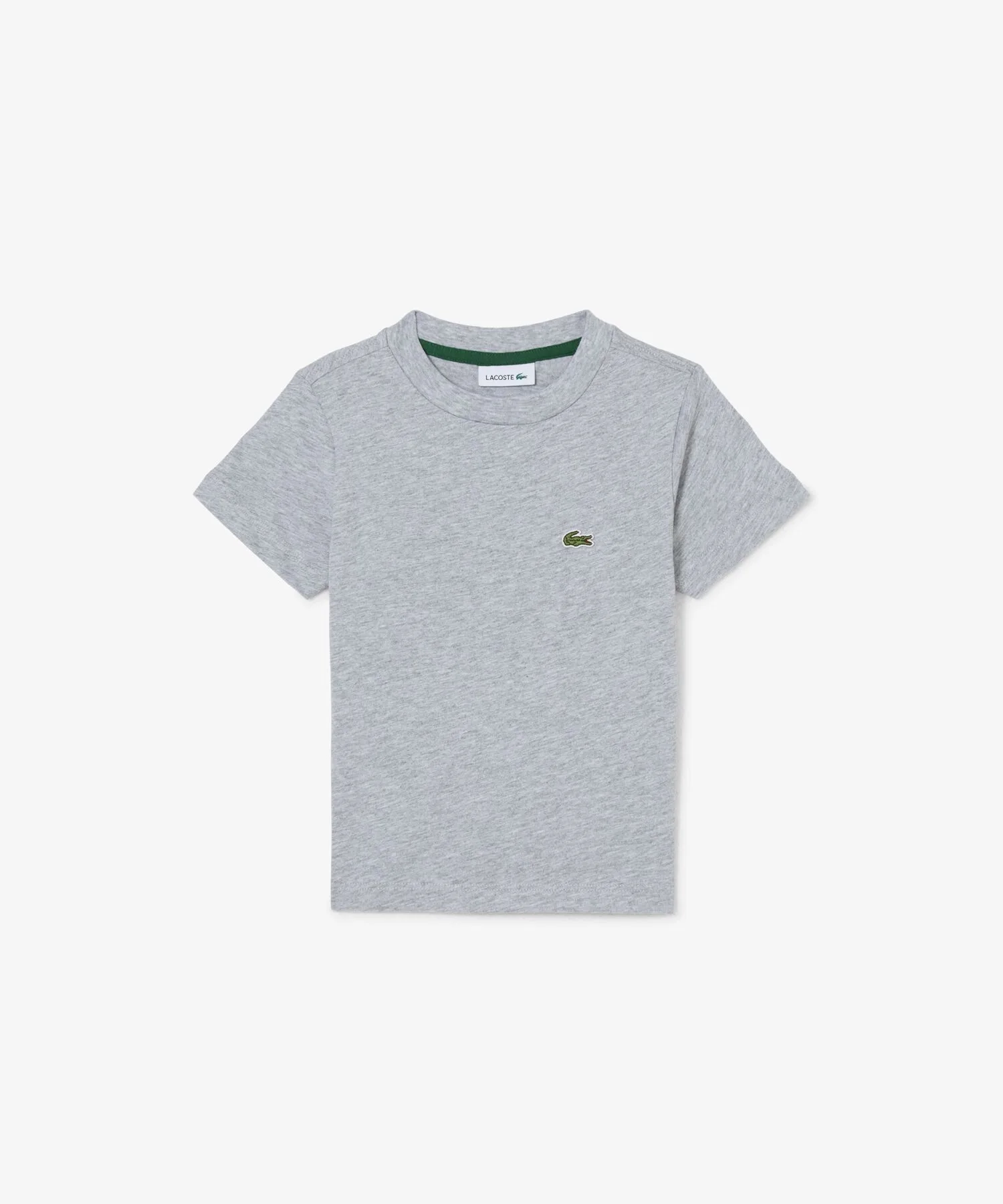 Детская футболка LACOSTE с логотипом аллигатора TJ0839 серый