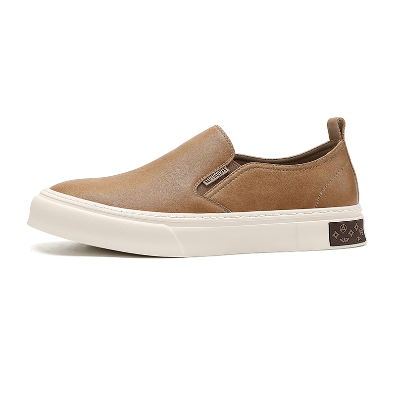 

Повседневные туфли мужские слипоны HD SEPTWOLVES, Earth Yellow