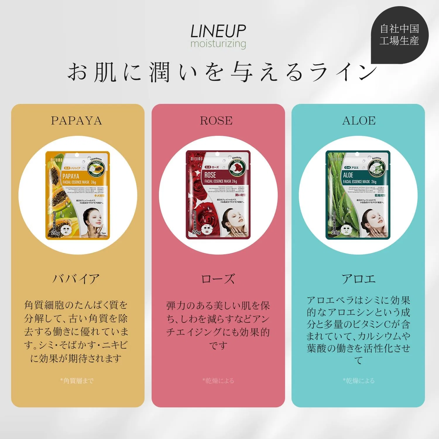 Набор масок для лица Mitomo Skincare Tsuyahada Individual Set, 100 штук + 20 штук — фото 4