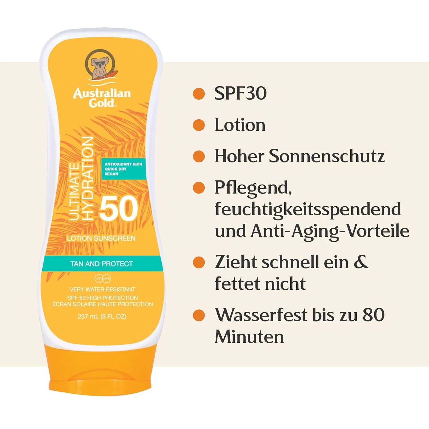 Солнцезащитный лосьон SPF 50 «New Formula» от Australian Gold Australian Gold — фото 2