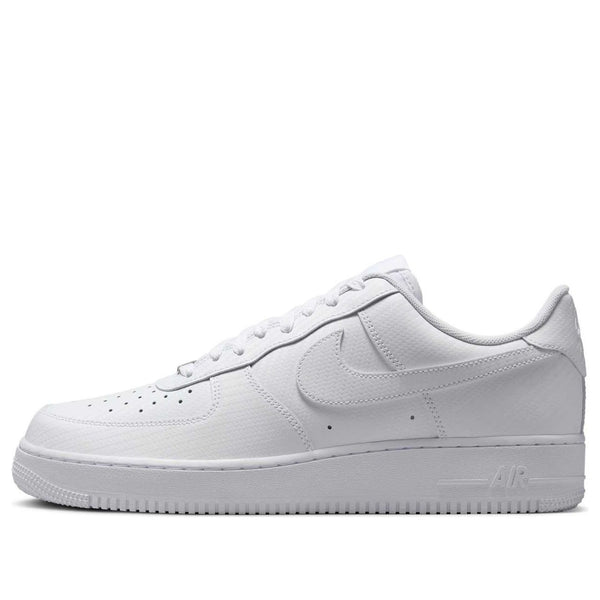 

Кроссовки air force 1 low white carbon fiber' Nike, белый