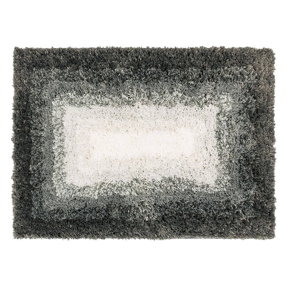 

Коврик для ванной Mohawk Home Ombre Border, цвет Pewter