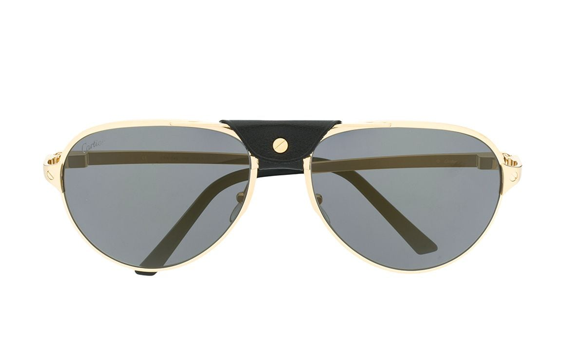 

Авиаторские солнцезащитные очки Cartier, золотой