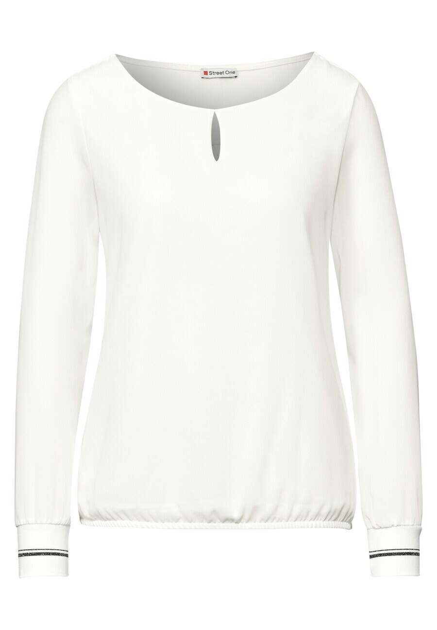 

Лонгслив STREET ONE Shirt, белый