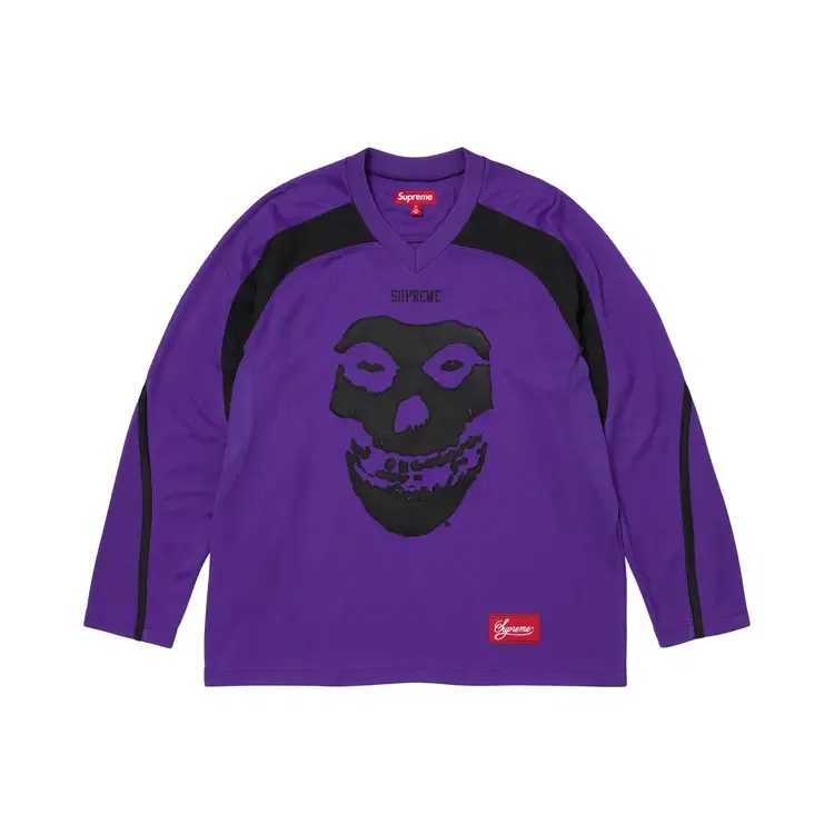 Хоккейная майка Supreme x The Misfits, фиолетовый