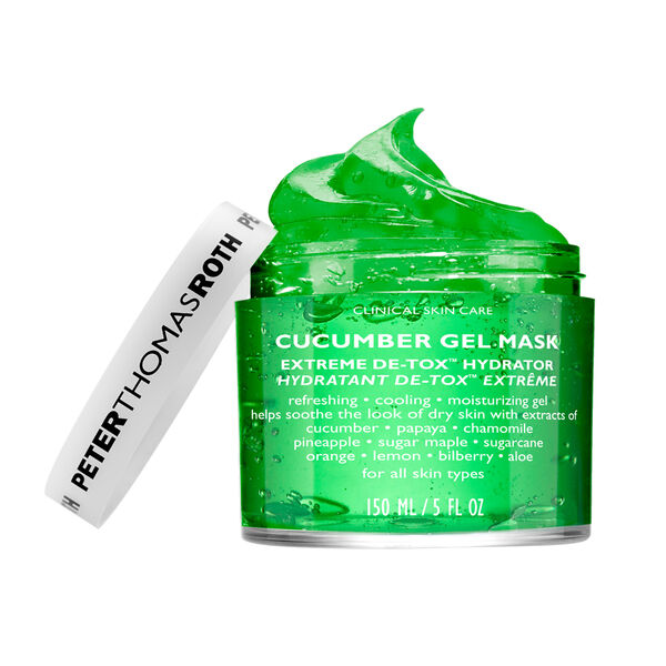 Маска для лица Peter Thomas Roth — Сильно увлажняющая и успокаивающая огуречная гелевая , Cucumber gel mask extreme de-tox, 150 мл — фото 2