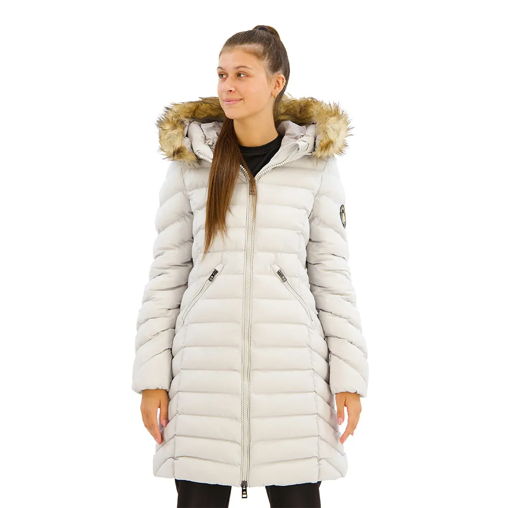 

Куртка Superdry Fuji Faux Fur, белый
