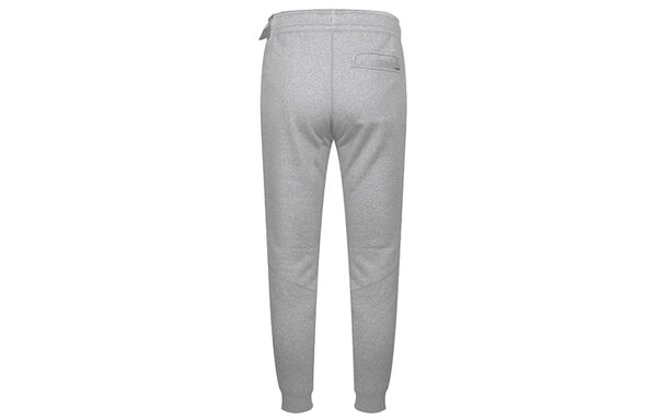 Спортивные штаны Air Jordan Fleece Casual Bundle Feet Sports Long Pants Gray, серый — фото 2