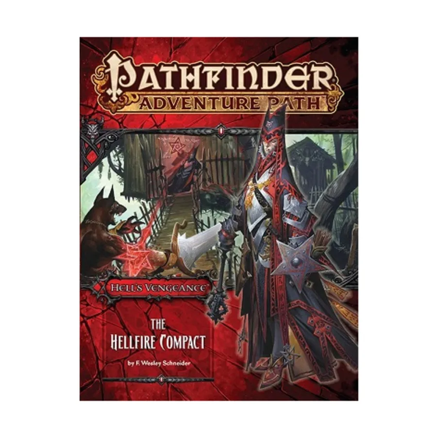 

#103 "Hell's Vengeance #1 - The Hellfire Compact", Pathfinder Roleplaying Game (1st Edition) - Adventure Path #091 - #120, мягкая обложка