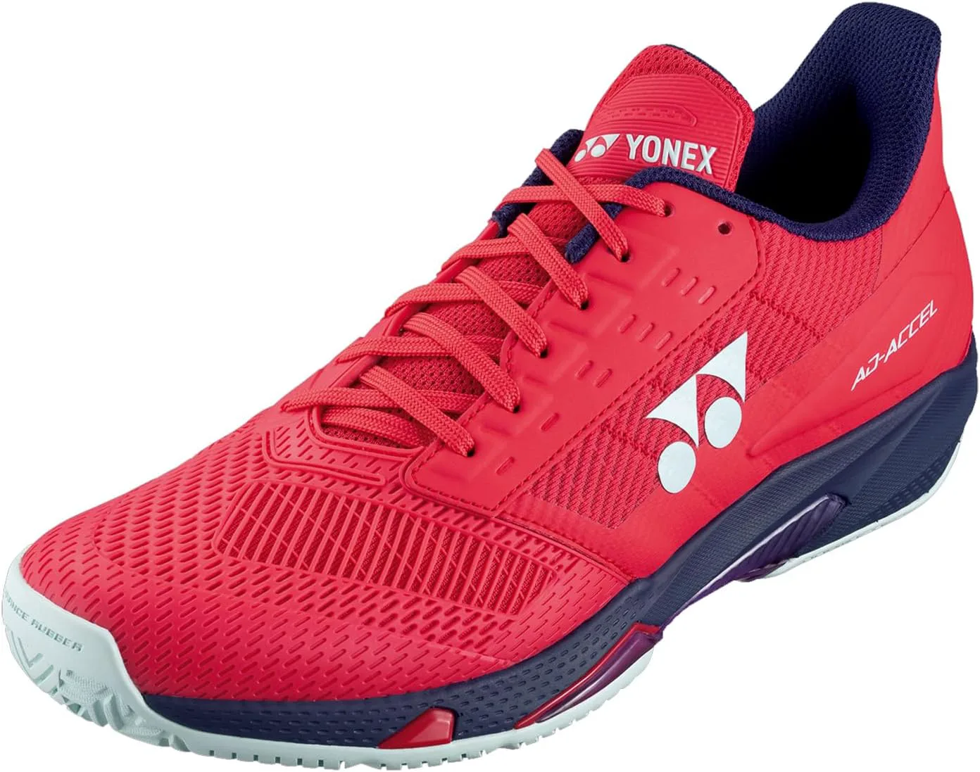 Мужские теннисные кроссовки YONEX Power Cushion AD Accel (Sunset Red), красный