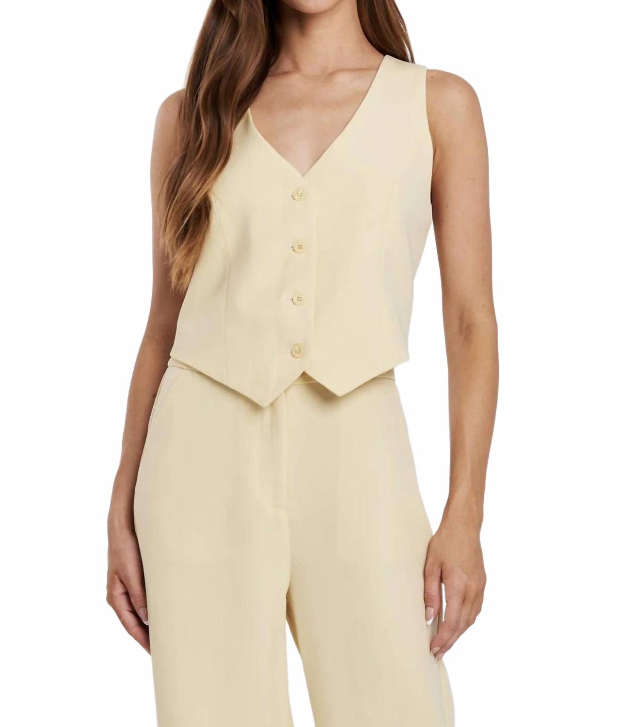 

Желтый жилет Cecilia Sunflower Another Love