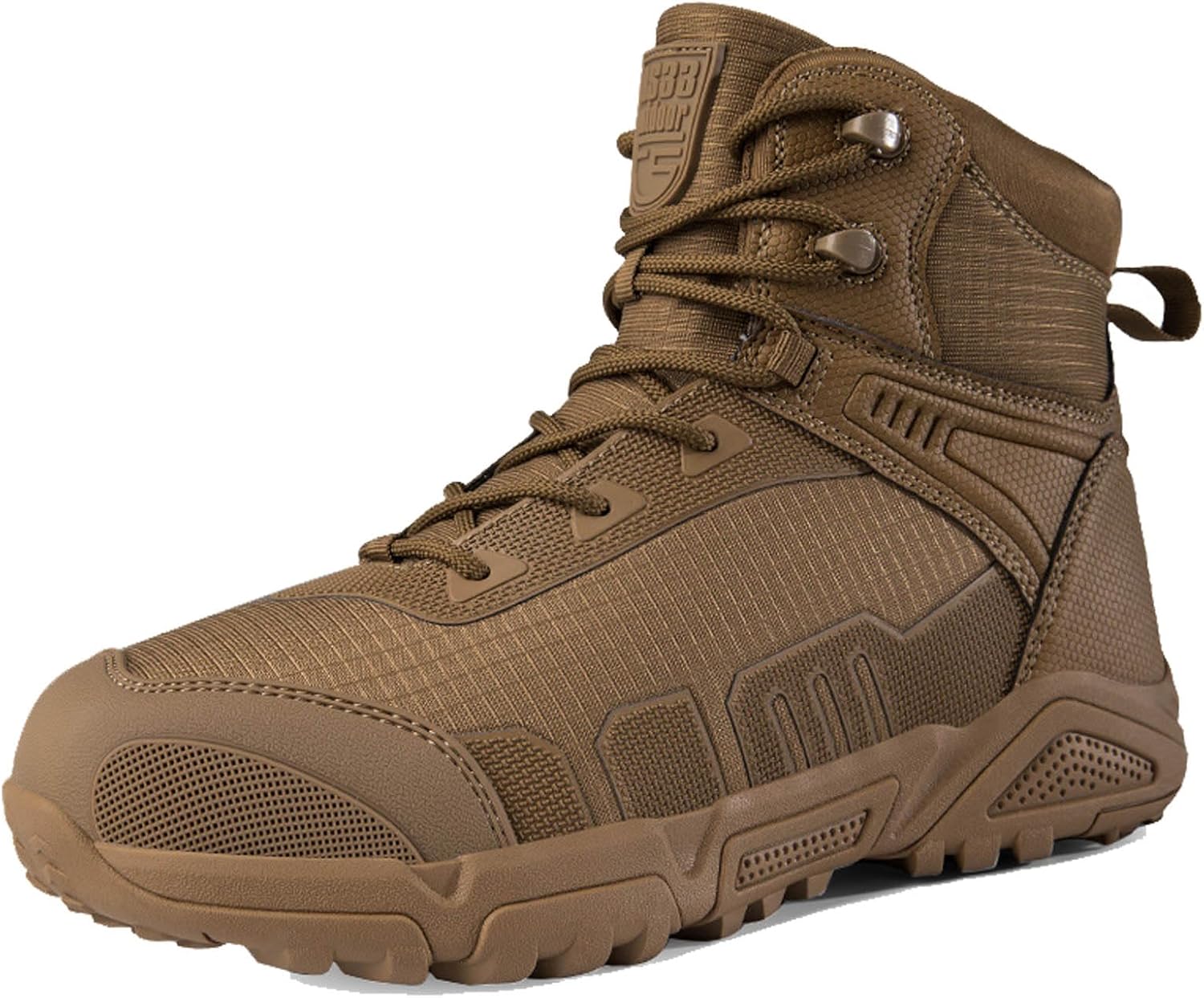 

Мужские легкие походные ботинки, охотничьи ботинки, ботинки, военные тактические ботинки, мотоциклетные боевые ботинки Zivopah, коричневый