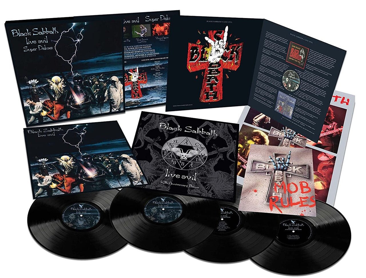 

Виниловая пластинка Black Sabbath - Live Evil (40Th Anniversary)
