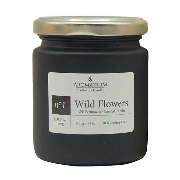 

Ароматическая свеча Apothecary Candle Nº1 Wild Flowers Aromatium, 140 g