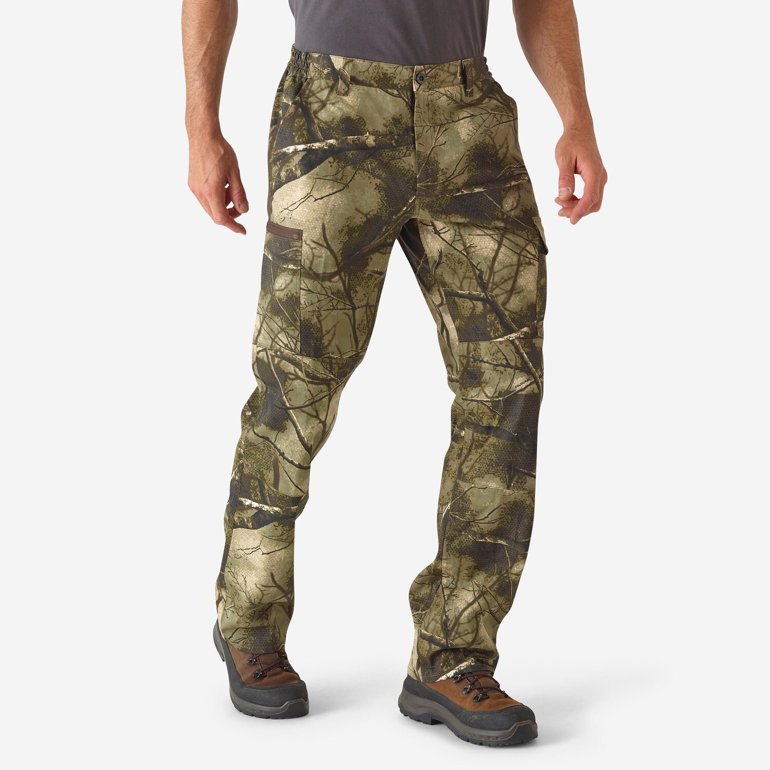

Брюки хлопковые Decathlon 100 Treemetic, коричневый