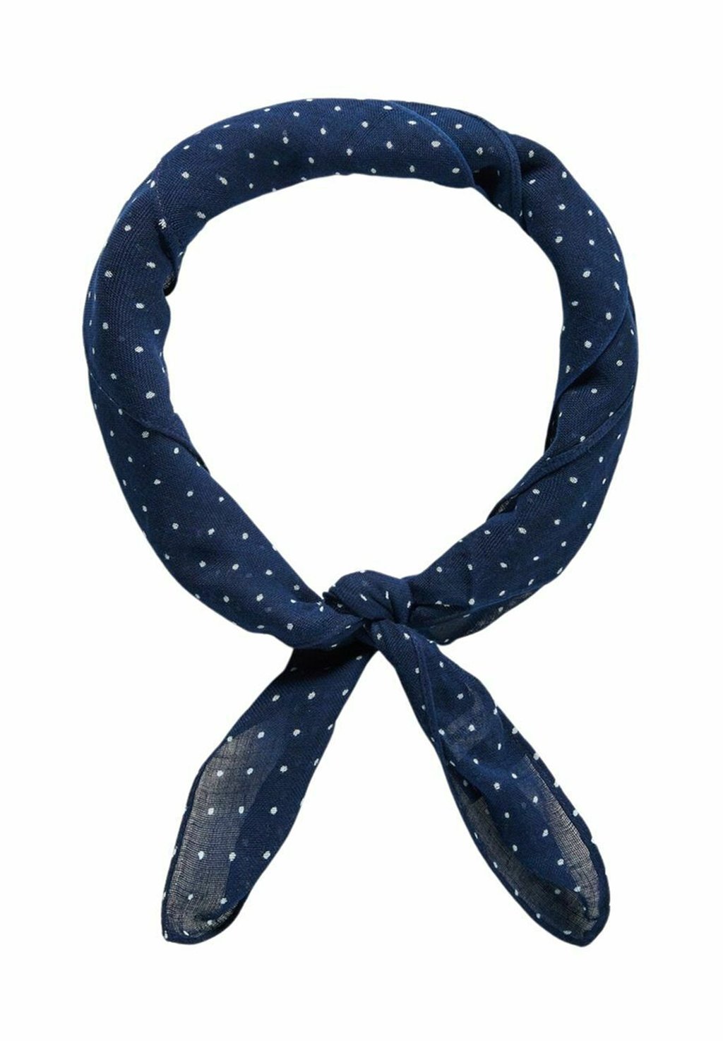 

Шарф DOTTED BANDANA John Henric, темно-синий