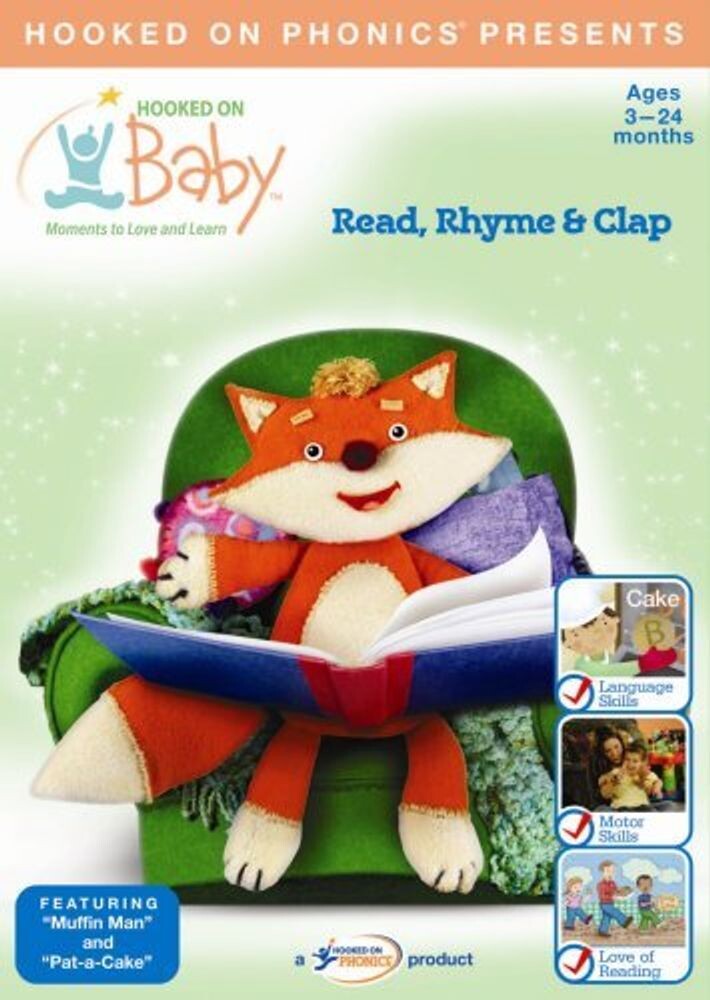 

Диск DVD Hooked On Baby: Read Rhyme & Clap