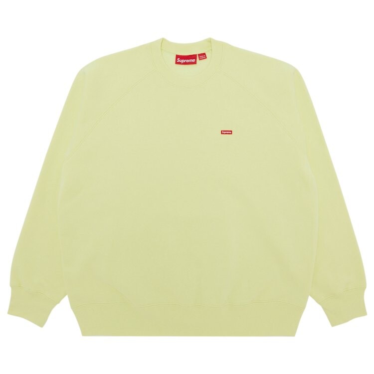 

Толстовка Supreme Small Box Raglan Crewneck, зеленый