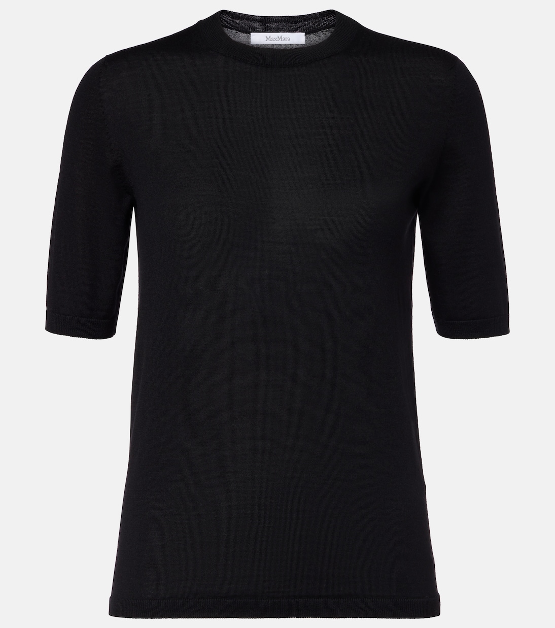 

Женский топ из чистой шерсти Gerico Max Mara, черный