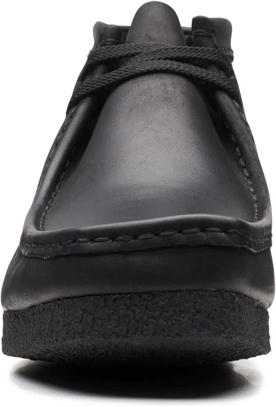 Мужские ботинки Clarks Shacre Chukka, черная кожа, размер 7 EU (широкая ширина) — фото 4