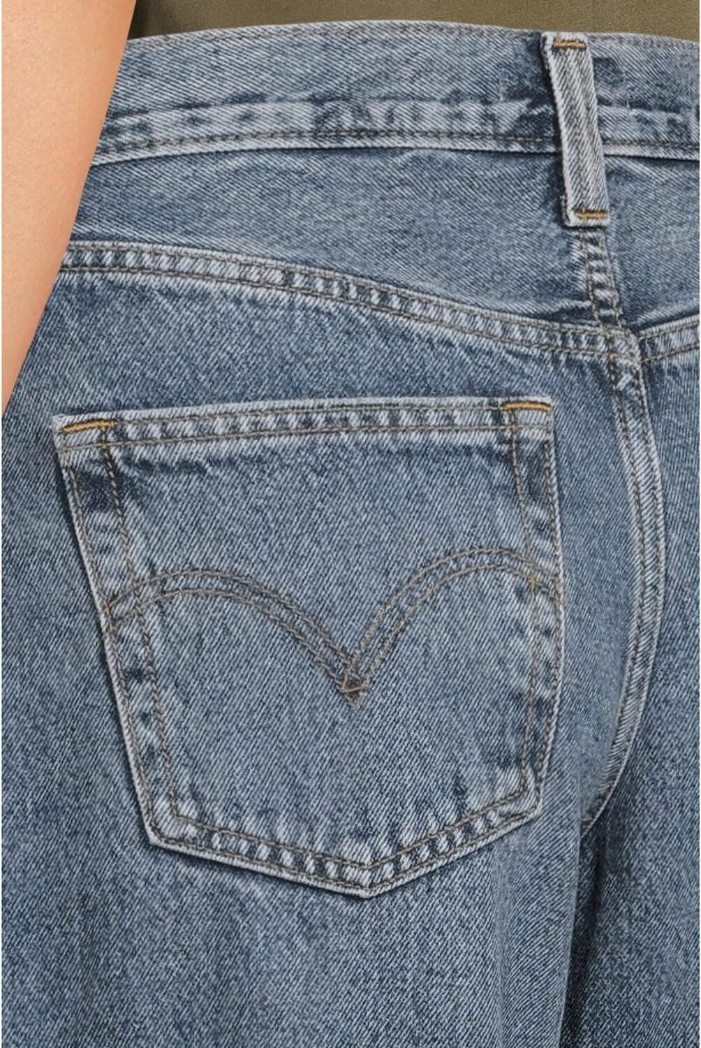 Джинсы Levi's Womens 94 Baggy Wide Leg, цвет Beautiful Target — фото 4
