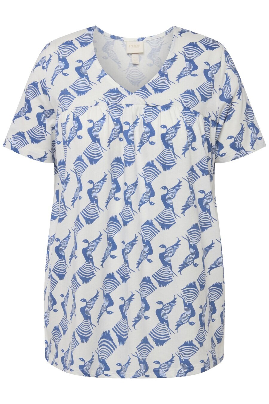 

Пижамный топ Ulla Popken Pajama Shirt, белый