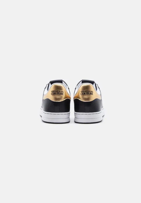 Кроссовки Versace Jeans Couture Fondo court trainers, черно-золотистый — фото 3