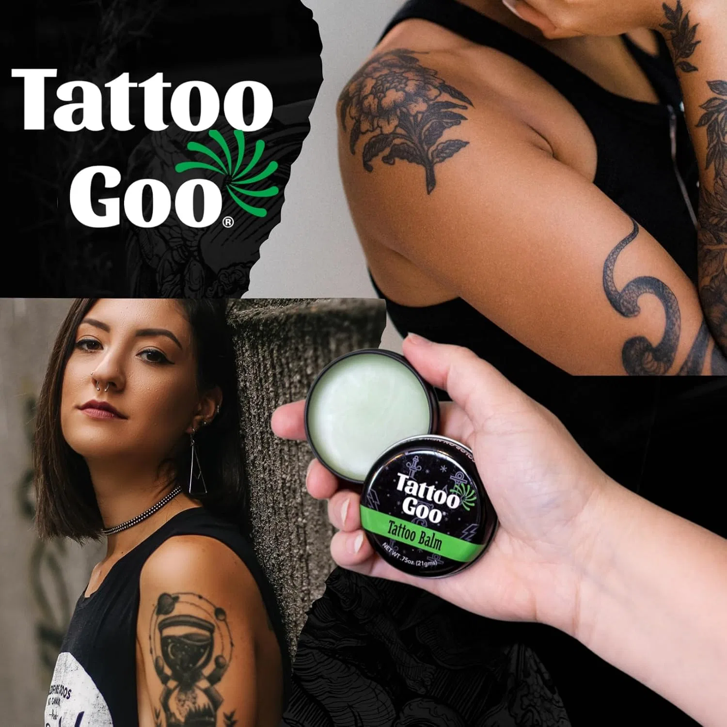 Сыворотка Tattoo Goo — Бальзам для ухода за татуировками «The Original Aftercare Salve» от, 21 г — фото 3