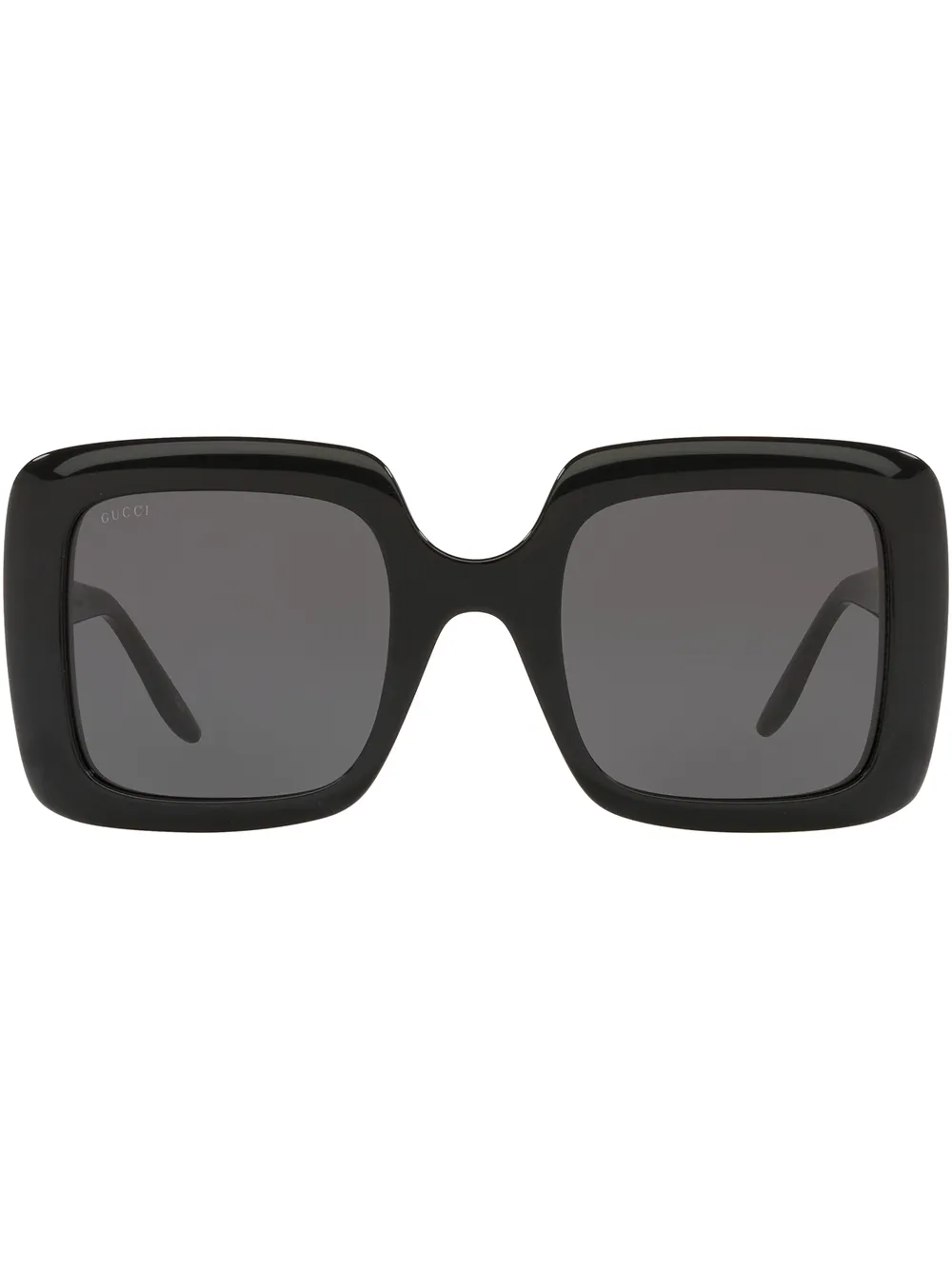

Солнцезащитные очки в квадратной оправе Gucci Eyewear, черный