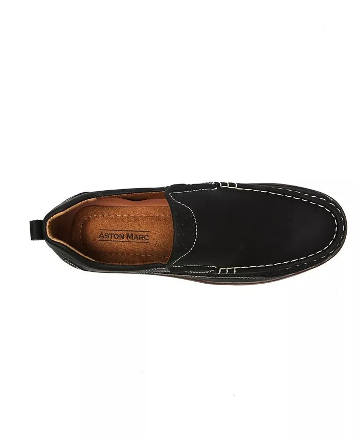 Мужские повседневные туфли Slip On Comfort Aston Marc, коричневый/бежевый — фото 4