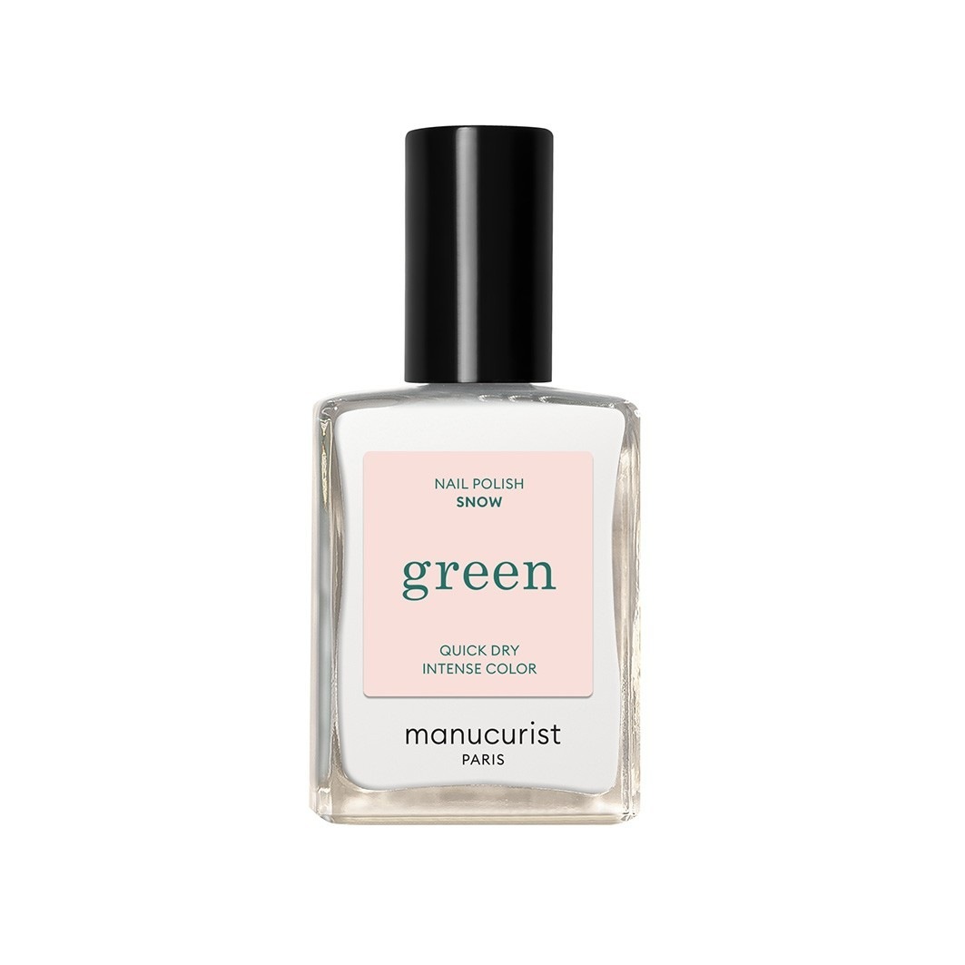 

Лак для ногтей green quick dry Manucurist, snow, объем 15 мл