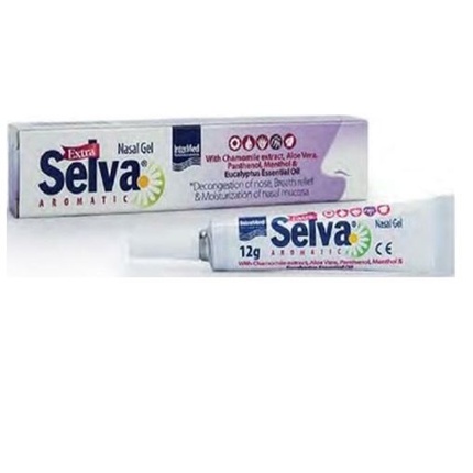 

Intermed Gel - Назальный гель для снятия заложенности носа и увлажнения, 12 мл Selva