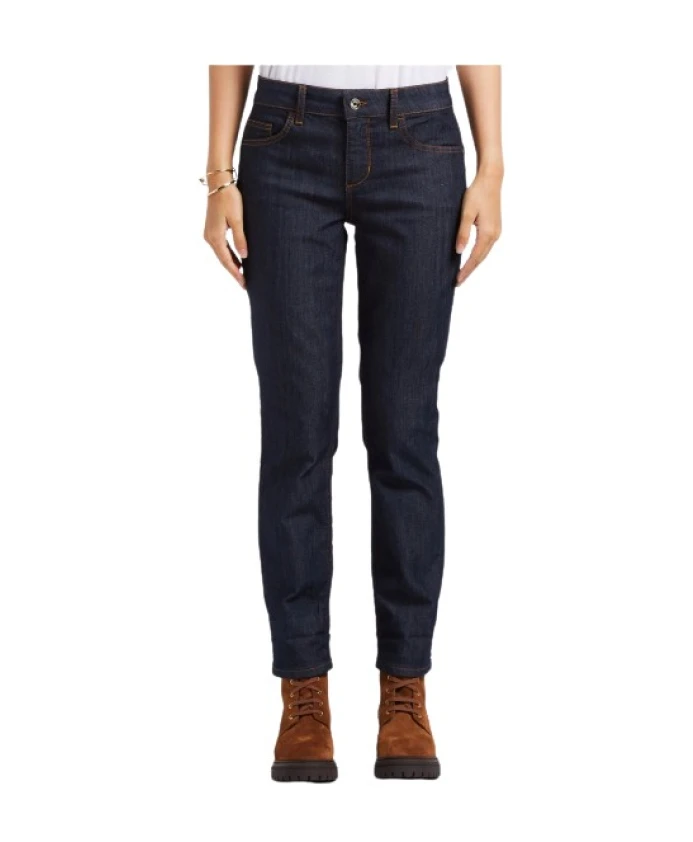 

Узкие джинсы с высокой талией Monroe Liu Jo, синий