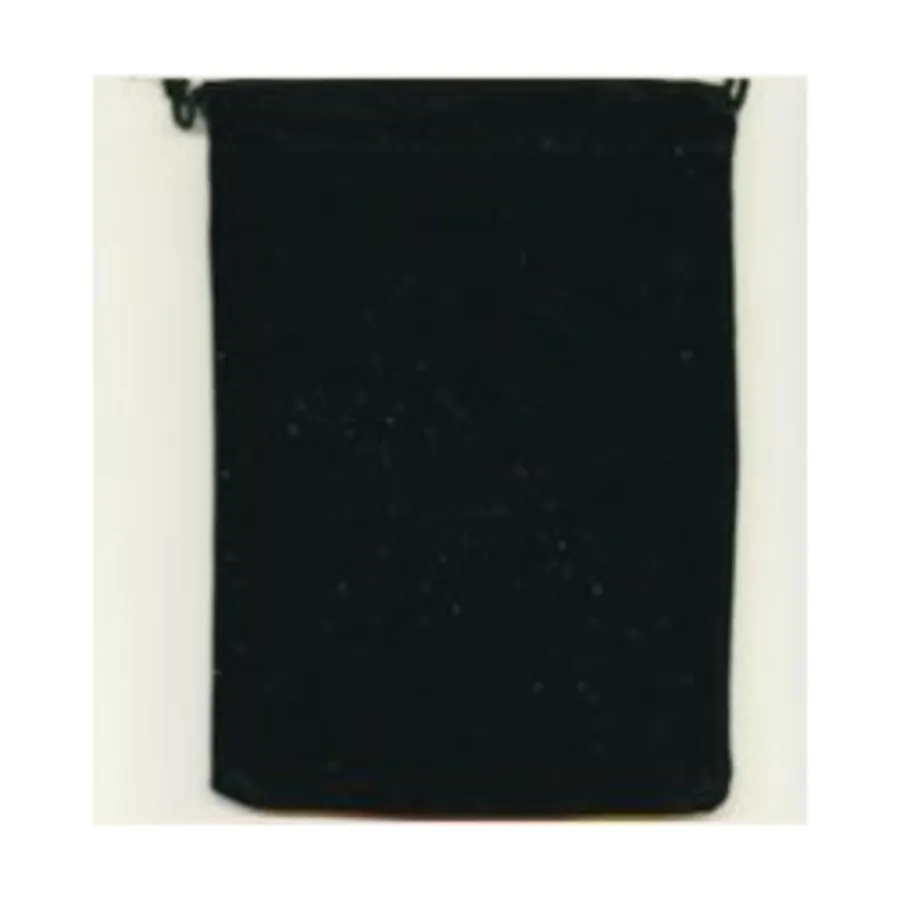 

Черная велюровая сумка для игральных костей (маленькая), Dice Bags (Chessex)