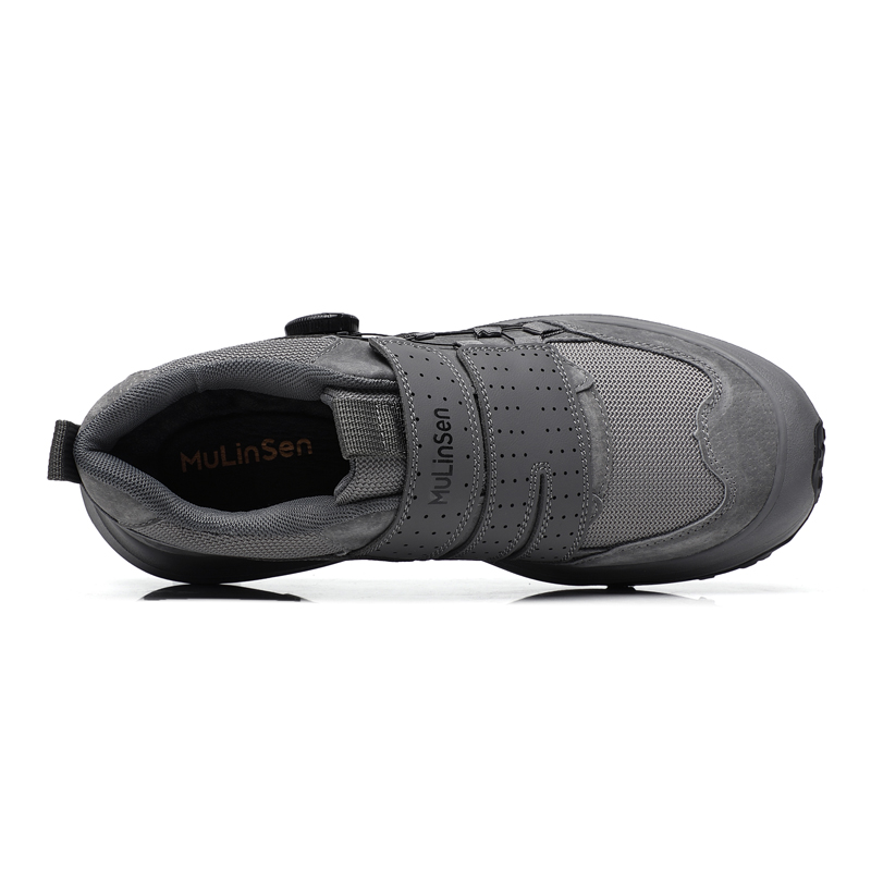 Mulinsen Мужские повседневные кроссовки Low Top серые, цвет Gray — фото 3
