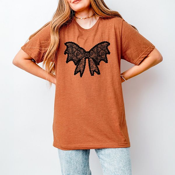 

Футболка с коротким рукавом и кружевным бантом Simply Sage Market, Autumn, Зеленый, Футболка с коротким рукавом и кружевным бантом Simply Sage Market, Autumn