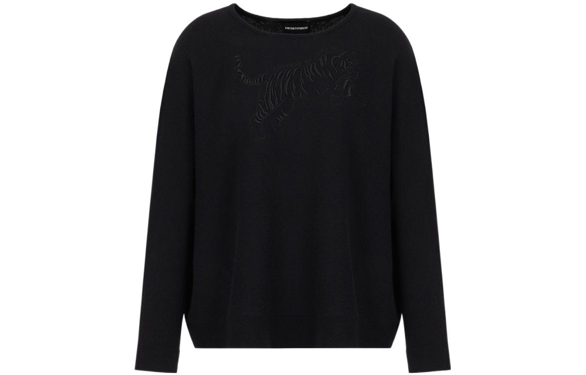 

EMPORIO ARMANI Кашемировый свитер женский черный