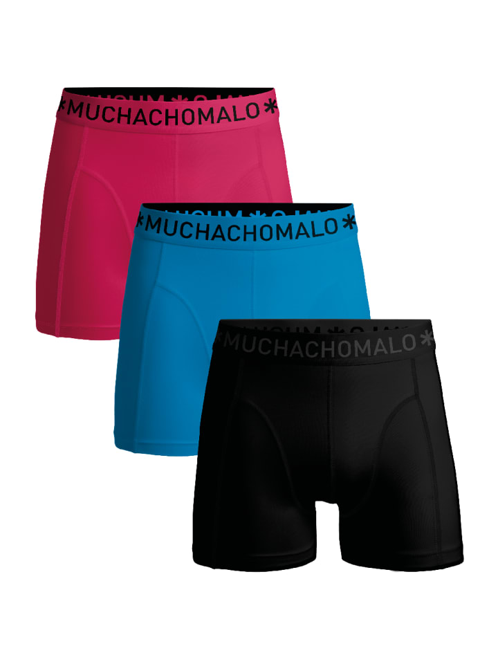 

Muchachomalo Комплект из 3 штук: разноцветные боксерские трусы - для детей