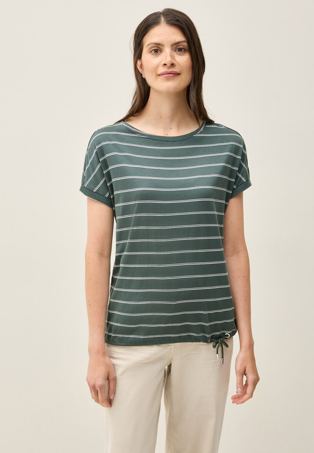 

Футболка с принтом Blouse Cecil, хаки